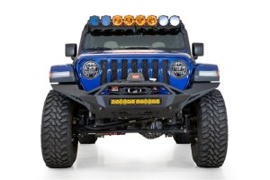 Jeep Wrangler JT Bumper - Front - Addictive Desert Designs - Stealth Fighter - Hammer Black - `18-`23